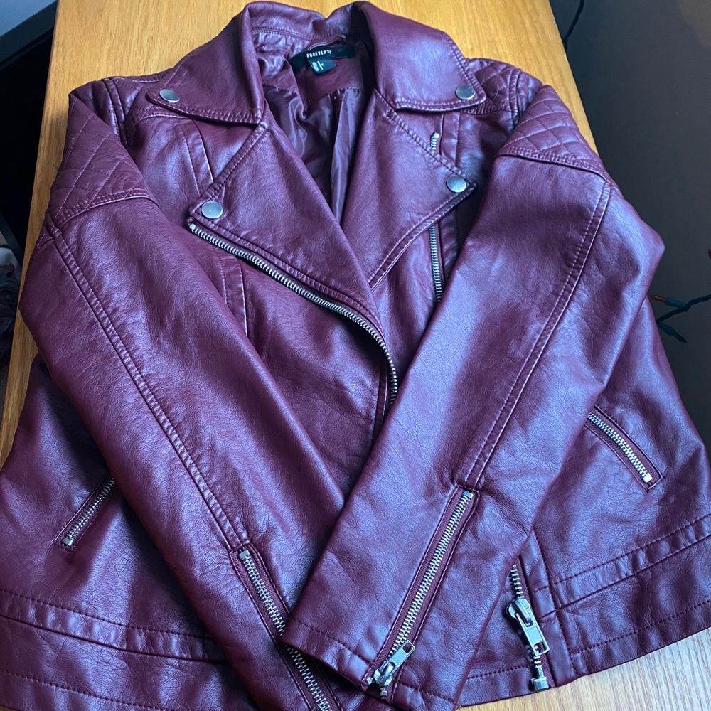 Leather jacket